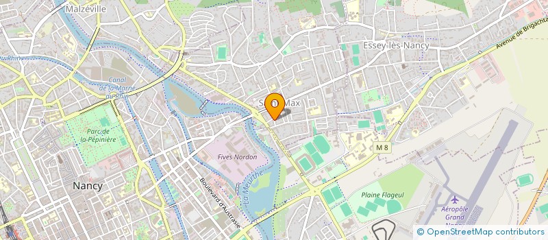 localisation de l'entreprise MADAME JOCELYNE MICHELAND  SAINT-MAX