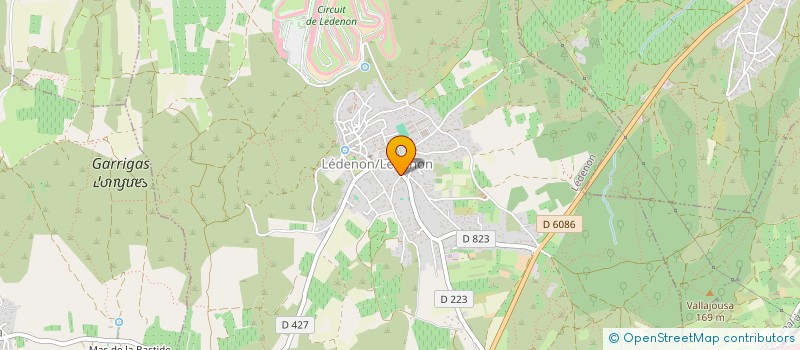 localisation de l'entreprise MADAME JOCELYNE MOISSONNIER  LEDENON