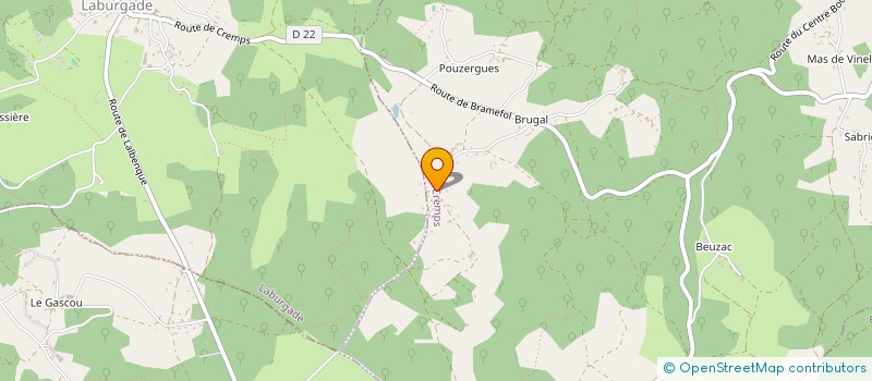 localisation de l'entreprise MADAME JOCELYNE MOMBRU  CREMPS