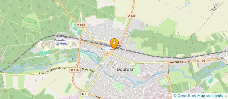 localisation de l'entreprise MADAME JOCELYNE MOULINET  DOURDAN