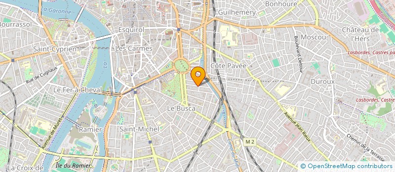 localisation de l'entreprise MADAME JOCELYNE MUNIER à TOULOUSE