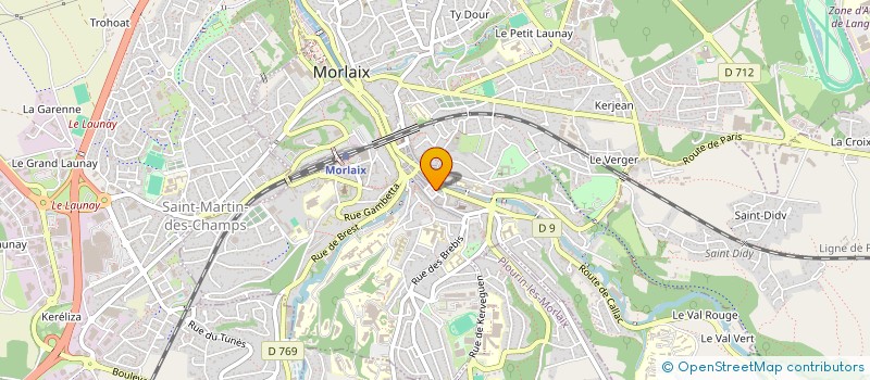 localisation de l'entreprise MADAME JOCELYNE NALISOA RAKOTOVAO à MORLAIX