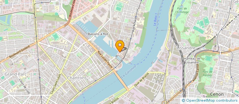 localisation de l'entreprise MADAME JOCELYNE NEVEUX  BORDEAUX