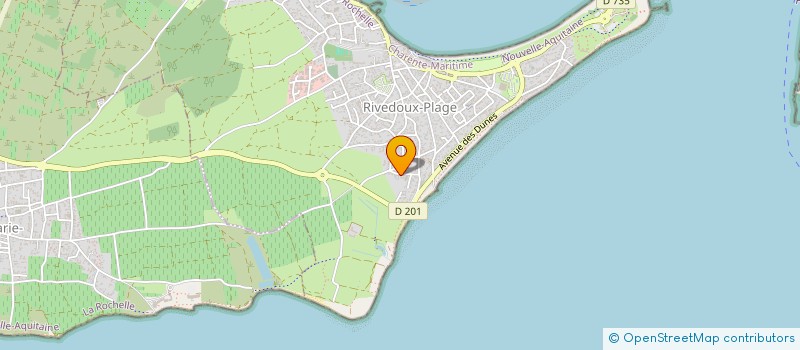 localisation de l'entreprise MADAME JOCELYNE NICOLLEAU  RIVEDOUX-PLAGE