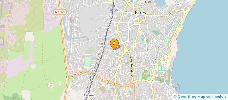 localisation de l'entreprise MADAME JOCELYNE OLIVERO à ISTRES