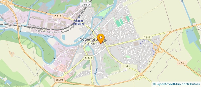 localisation de l'entreprise MADAME JOCELYNE ORGEL  NOGENT-SUR-SEINE