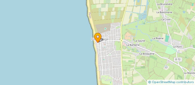 localisation de l'entreprise MADAME JOCELYNE OURSELIN  PIROU