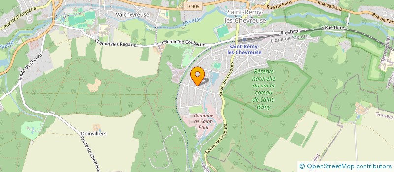 localisation de l'entreprise MADAME JOCELYNE OUSTRY  SAINT-REMY-LES-CHEVREUSE