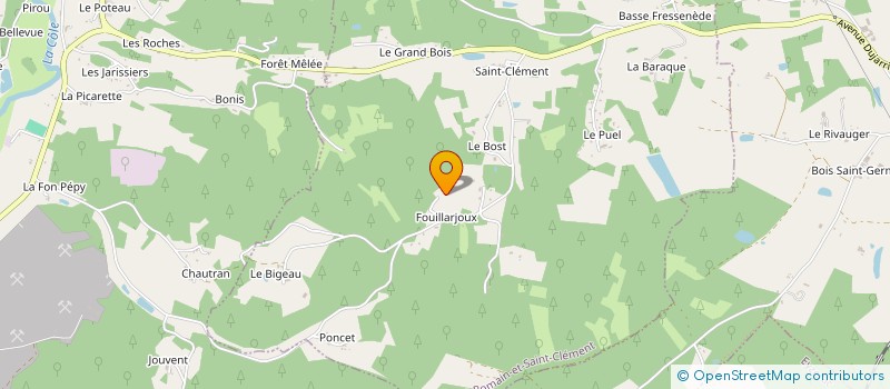 localisation de l'entreprise MADAME JOCELYNE PAGE à NANTHEUIL