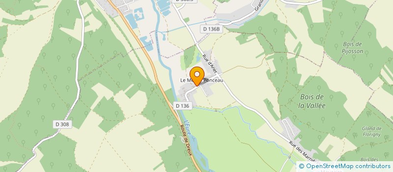 localisation de l'entreprise MADAME JOCELYNE PANIER à VILLEMEUX-SUR-EURE