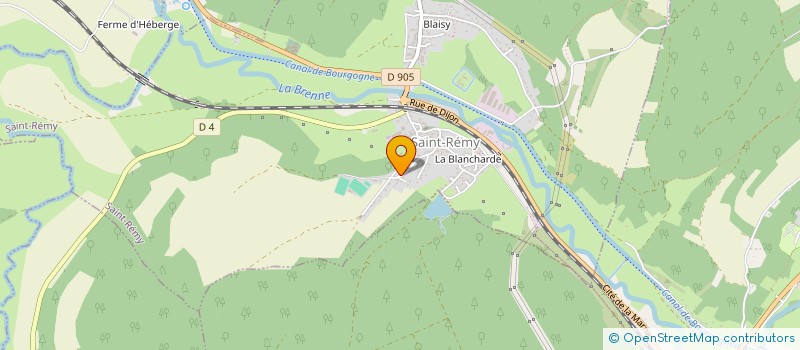 localisation de l'entreprise MADAME JOCELYNE PERRIN  SAINT-REMY