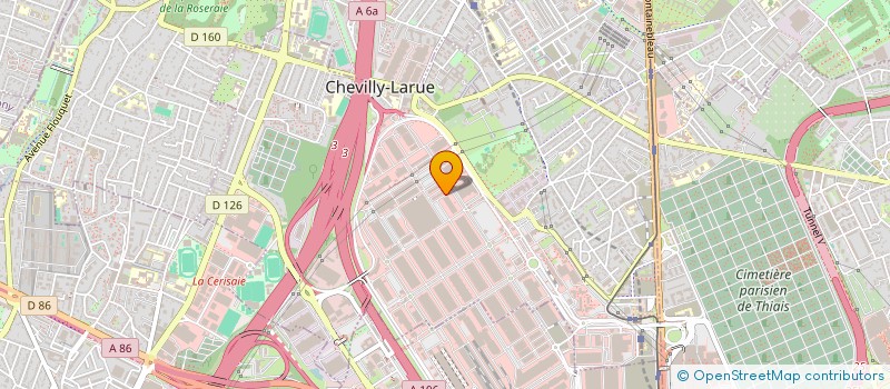 localisation de l'entreprise MADAME JOCELYNE PERTIN  CHEVILLY-LARUE