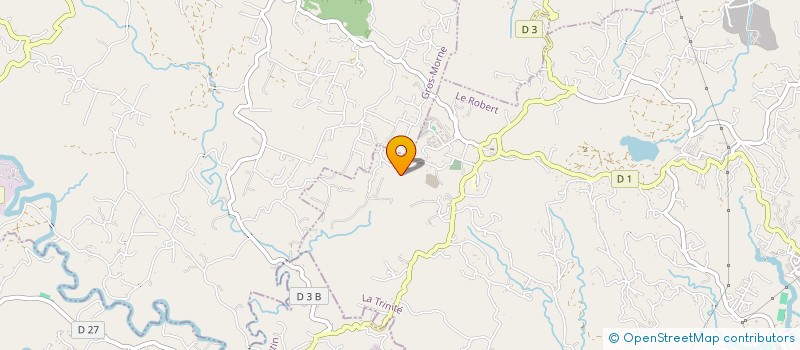 localisation de l'entreprise MADAME JOCELYNE PETIT-CHARLES  LE ROBERT