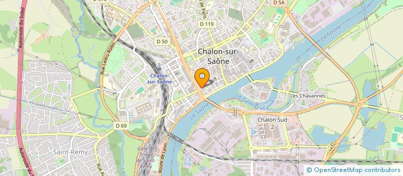 localisation de l'entreprise MADAME JOCELYNE PICARD à CHALON-SUR-SAONE