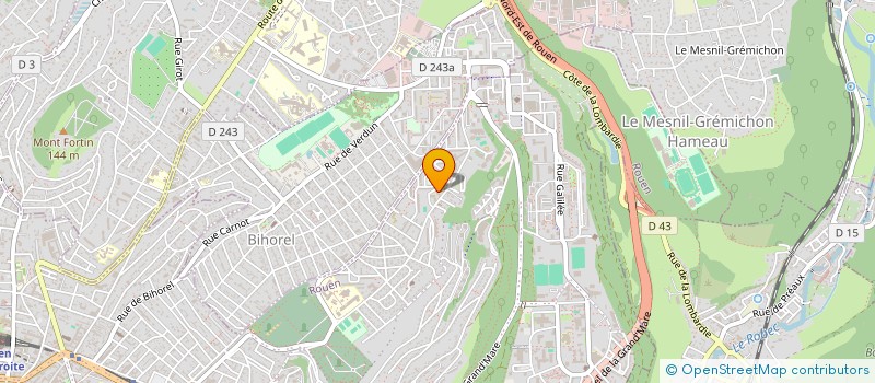 localisation de l'entreprise MADAME JOCELYNE PIEDFERT à ROUEN