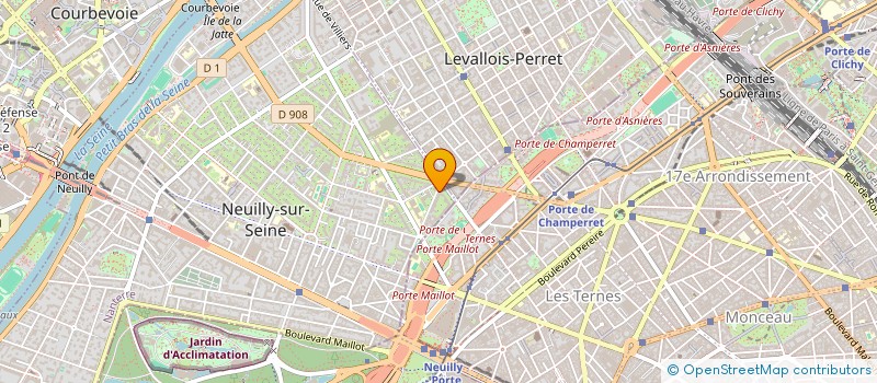 localisation de l'entreprise MADAME JOCELYNE PIERRE à NEUILLY-SUR-SEINE