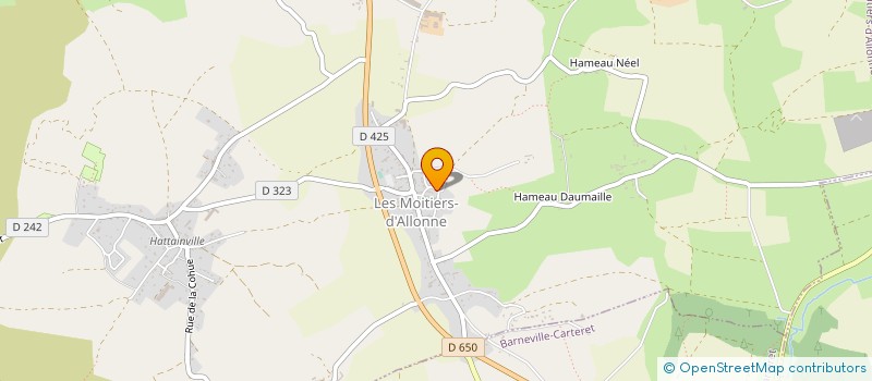 localisation de l'entreprise MADAME JOCELYNE PIGNOL à LES MOITIERS-D'ALLONNE