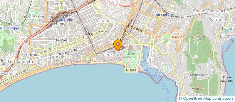 localisation de l'entreprise MADAME JOCELYNE PLEVOT à NICE