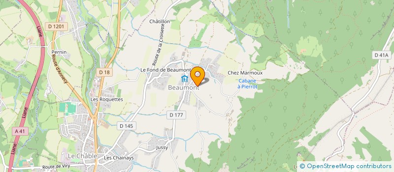 localisation de l'entreprise MADAME JOCELYNE PORTIER à BEAUMONT