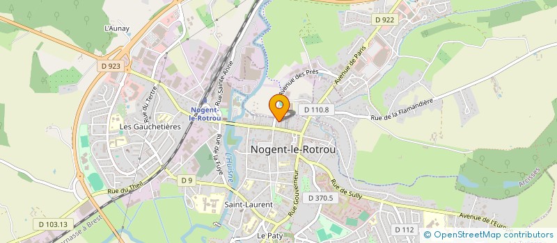 localisation de l'entreprise MADAME JOCELYNE PRUD'HOMME à NOGENT-LE-ROTROU