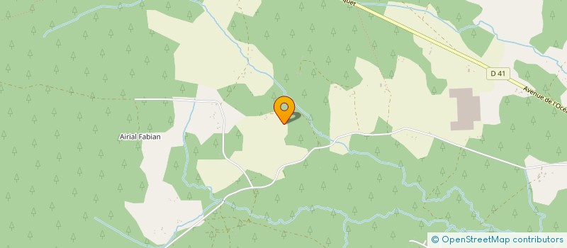 localisation de l'entreprise MADAME JOCELYNE PUJOL  RION-DES-LANDES