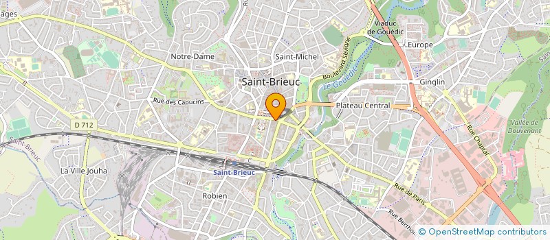localisation de l'entreprise MADAME JOCELYNE RAVET à SAINT-BRIEUC