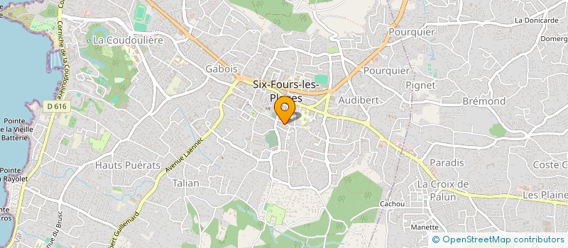 localisation de l'entreprise MADAME JOCELYNE REPARAT à SIX-FOURS-LES-PLAGES