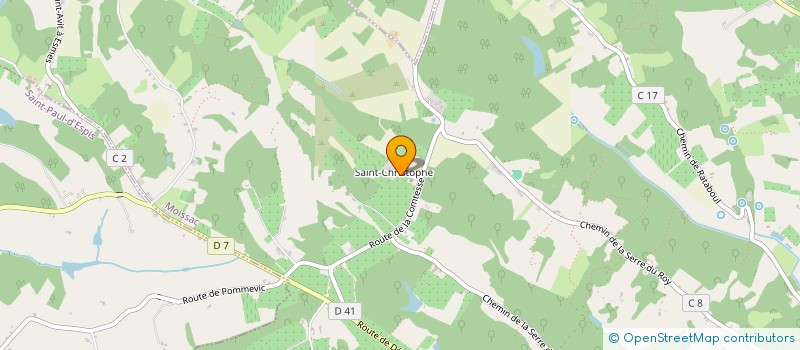 localisation de l'entreprise MADAME JOCELYNE ROBIN  MOISSAC