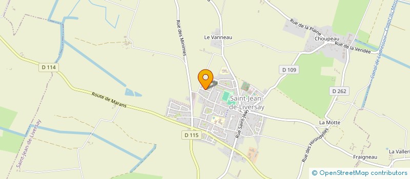 localisation de l'entreprise MADAME JOCELYNE ROCHARD à SAINT-JEAN-DE-LIVERSAY