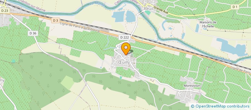 localisation de l'entreprise MADAME JOCELYNE ROSAY  UILLY