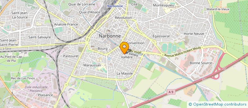 localisation de l'entreprise MADAME JOCELYNE ROSSO à NARBONNE