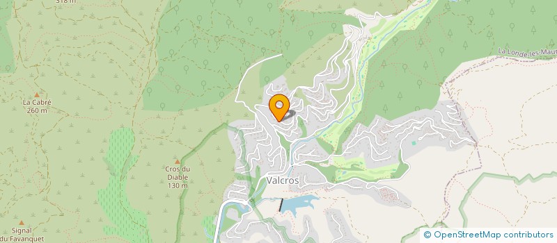 localisation de l'entreprise MADAME JOCELYNE ROYER  LA LONDE-LES-MAURES