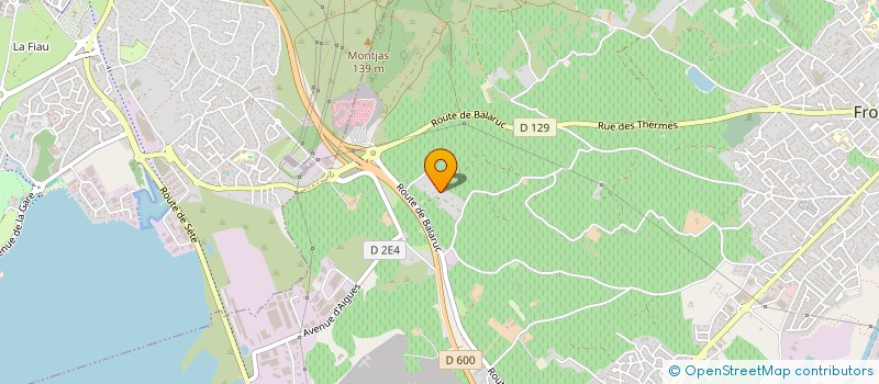 localisation de l'entreprise MADAME JOCELYNE RUBIO à FRONTIGNAN