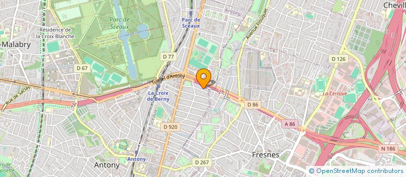 localisation de l'entreprise MADAME JOCELYNE SAILLET à ANTONY