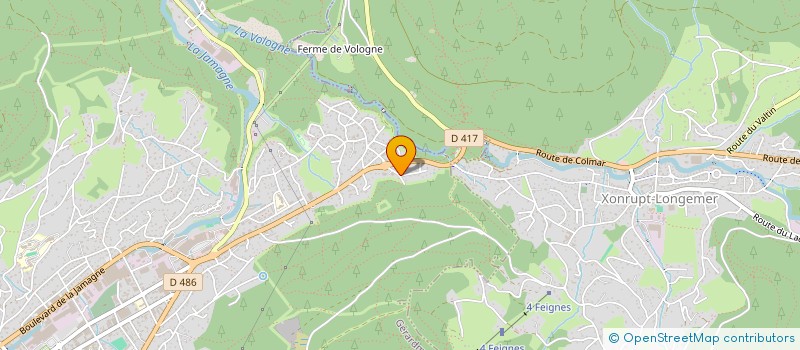 localisation de l'entreprise MADAME JOCELYNE SCHICKEL  GERARDMER