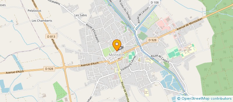 localisation de l'entreprise MADAME JOCELYNE SCHIEVENE  CORDES-TOLOSANNES