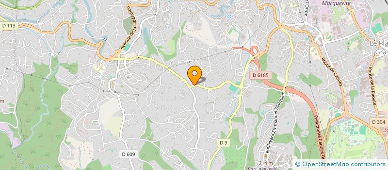 localisation de l'entreprise MADAME JOCELYNE SOTGIU à GRASSE