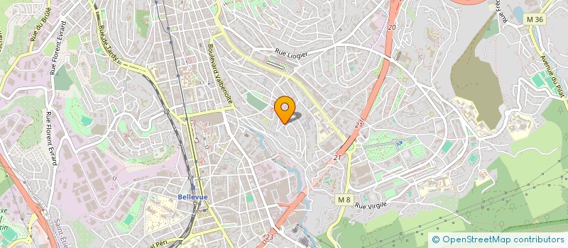 localisation de l'entreprise MADAME JOCELYNE TAVERNIER  SAINT-ETIENNE