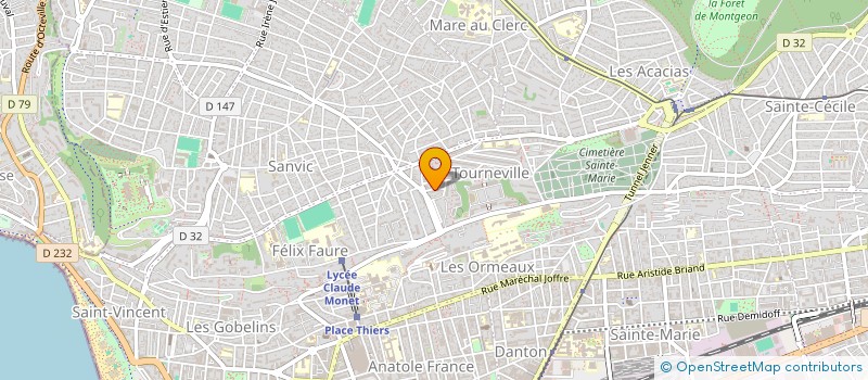 localisation de l'entreprise MADAME JOCELYNE TRANCHANT à LE HAVRE