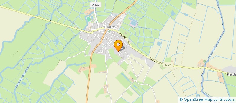 localisation de l'entreprise MADAME JOCELYNE TREDAN  TRIAIZE