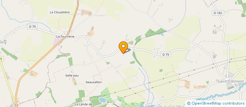 localisation de l'entreprise MADAME JOCELYNE TURQUETIL à SAINT-CLEMENT-RANCOUDRAY