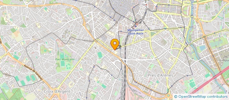localisation de l'entreprise MADAME JOCELYNE VALIN à MONTPELLIER