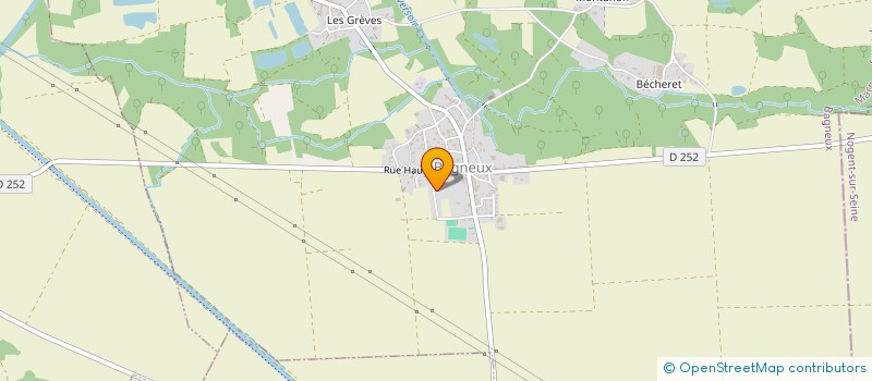 localisation de l'entreprise MADAME JOCELYNE VANDIER  MONTGENOST