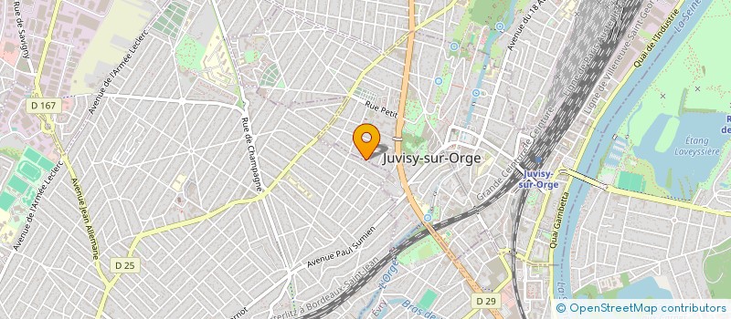 localisation de l'entreprise MADAME JOCELYNE VARIN à JUVISY-SUR-ORGE
