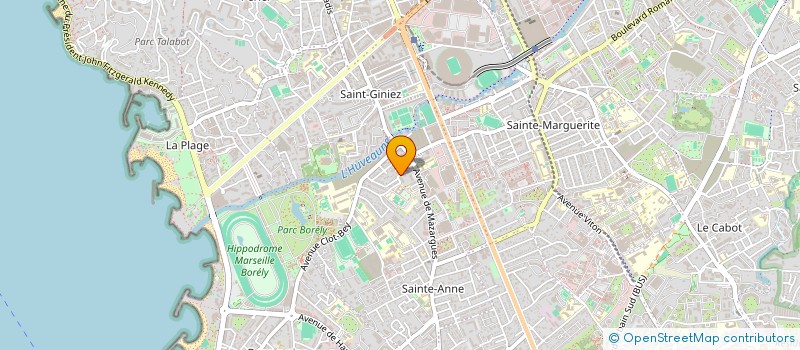 localisation de l'entreprise MADAME JOCELYNE VAUQUELIN-GUERILLON à MARSEILLE