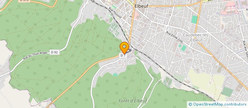 localisation de l'entreprise MADAME JOCELYNE VILLER  ELBEUF