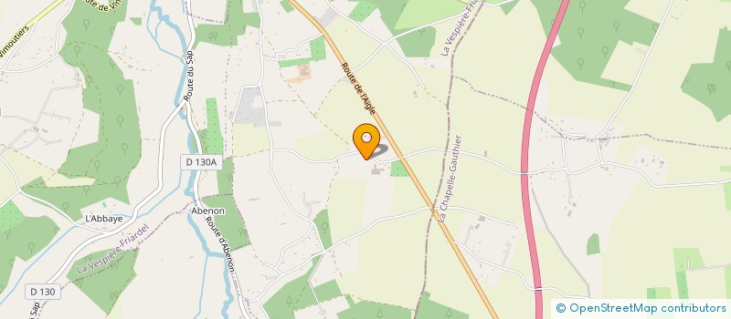 localisation de l'entreprise MADAME JOCELYNE VOLLAIS  COURTONNE-LES-DEUX-EGLISES