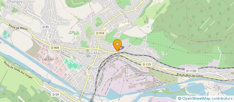 localisation de l'entreprise MADAME JOCELYNE WINCKEL  NEUVES MAISONS