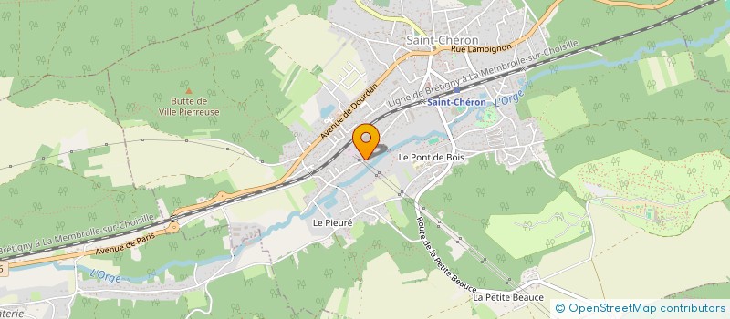 localisation de l'entreprise MADAME JOCLYEN BORGES DA SILVA  SAINT-CHERON