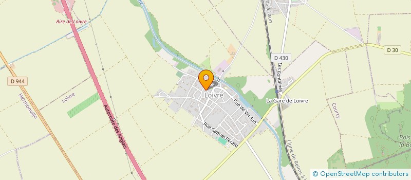 localisation de l'entreprise MADAME JODIE ALLIX  LOIVRE